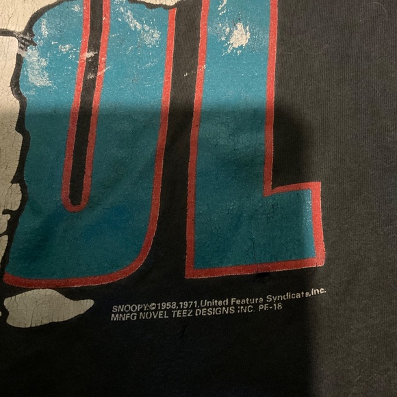 SNOOPY VINTAGE TSHIRT  XL ..UNISEX  SALE - Picture 4 of 6